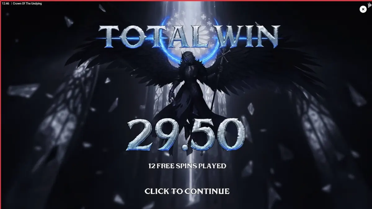 Visual atmosfer gelap dan gotik dari slot Crown of the Undying